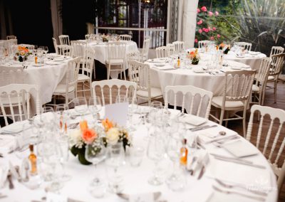 salle de mariage avec terrasse couverte au pays basque